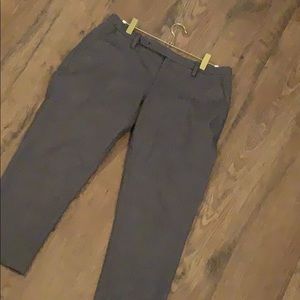 Mossimo grey twill ankle pants chino style